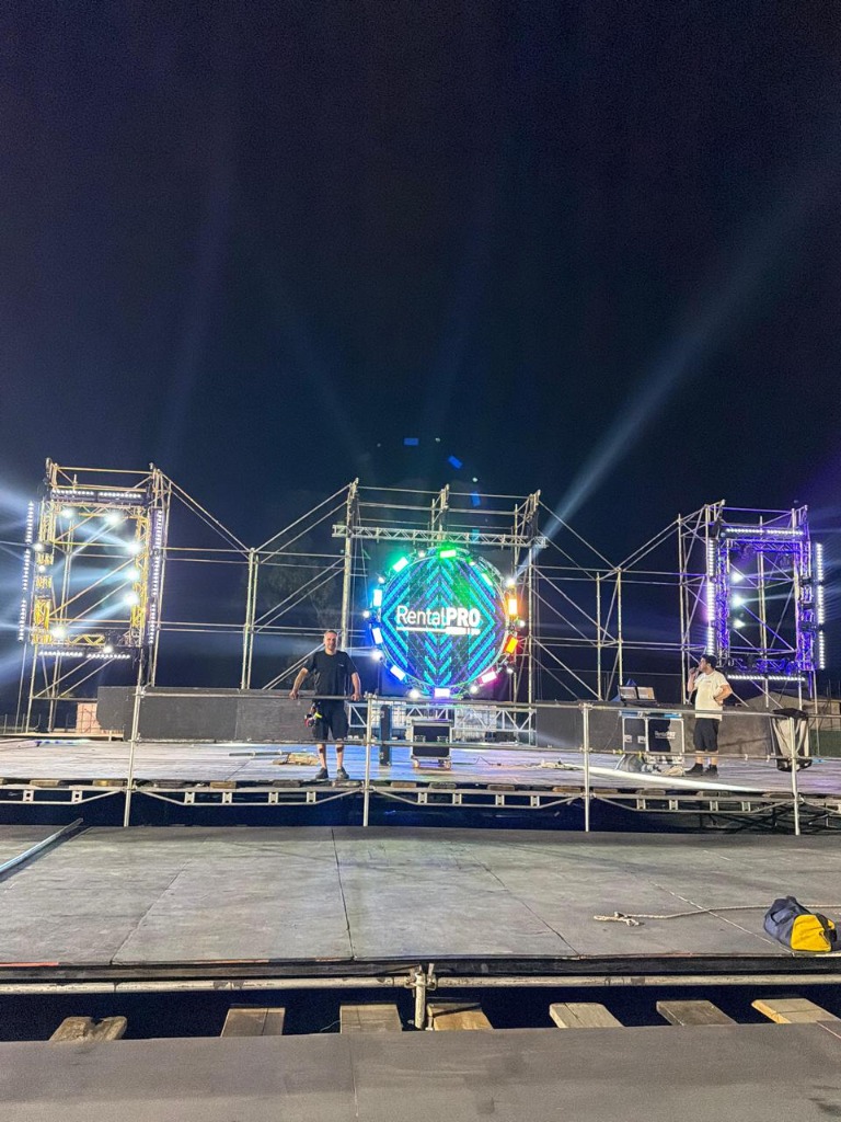 Escenario profesional outdoor